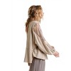 Women's Floral Lace Sleeve Top - umgee - 2 of 3