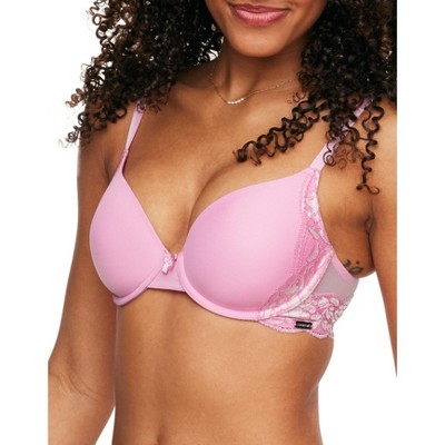 Adore Me Women's Cinthia Full Coverage Bra 38c / Sunkist Coral Pink. :  Target