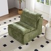 Kumasinova Modern Single Sofa Chair with Memory Foam – Armless Accent Lounge Chair, Washable Cover, No Installation, Lounge Chair for Living Room - 4 of 4