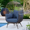 UPTIOT Egg Patio Chair with Cushions - 4 of 4