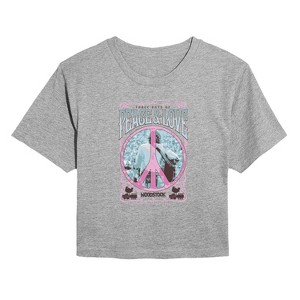 Women's - Woodstock - Three Days Cropped Graphic T-Shirt - 1 of 4