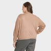 Women's Fine Gauge V-Neck Pullover Sweater - A New Day™ - image 2 of 3