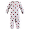 Hudson Baby Infant Boys Cotton Coveralls, Apple Orchard - image 4 of 4