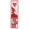 Vervaco Counted Cross Stitch Bookmark Kit 2.4"X8" 2/Pkg-Christmas Gnomes - 2 of 3