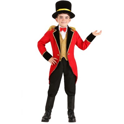 Halloweencostumes.com X Small Boy Boy's Ringmaster Costume, Black/red ...