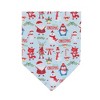 Jacob Alexander Men's Merry Christmas Santa Claus and Friends Regular Length Neck Tie - 4 of 4