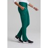 Barco One - Women's Uplift 5-Pocket Knit Waistband Tapered Leg Scrub Pant - 3 of 4