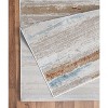 Multi 7 ft. 10 in. x 10 ft. 3 in. Area Rug ¨C Ivory, 100% Polyester, Soft Durable Living Room & Bedroom Floor Rug - Nertpow - 4 of 4