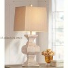 ROTTOGOON 33-inch Large Retro Resin Table Lamp, Rustic Side Table Lamp For Living Room Decor, With 1 LED Bulb, Beige for Living Rooms, Bedrooms - 4 of 4