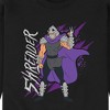 Men's - Teenage Mutant Ninja Turtles - Shredder Slash Graphic Fleece Sweatshirt - 2 of 4