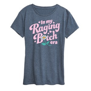 Women's - Instant Message - Raging B-tch Era Short Sleeve Graphic T-Shirt - 1 of 4