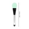 Unique Bargains Durable Rhombus Stripe Facial Mask Brush 1 Pc - 4 of 4