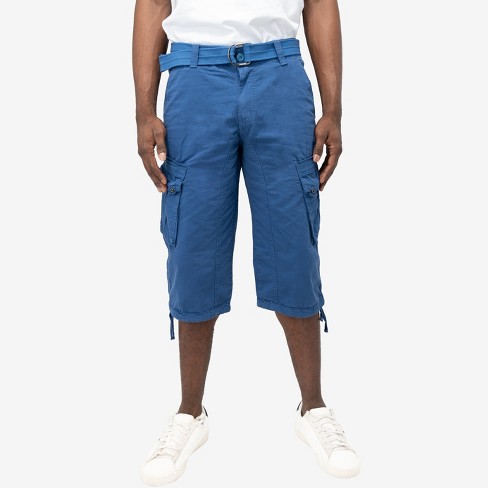 Mens long jean on sale shorts below the knee