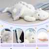 TITQWOP Dinosaur Plush Toy Pillow, Cute Stuffed Animal Toys, Soft Long Dinosaur Body Pillow Gift for Kids Boys Girls 28inch - 4 of 4