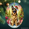 Winter Wonderland German Shepherd Ornament, Gift and Decor for Cozy Christmas| OrnamentallyYou - 4 of 4
