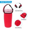 Unique Bargains Reusable Neoprene Insulated Waterproof Drinks Tumbler Carrier Holder 2 Pcs - 3 of 4