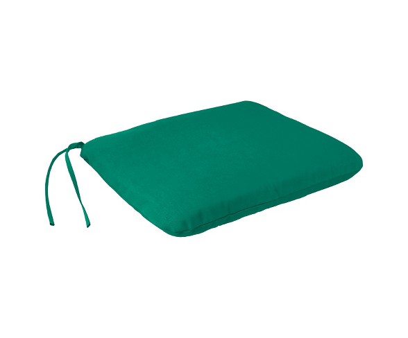 Jordan Square Dining Seat Pad - Teal Opaque