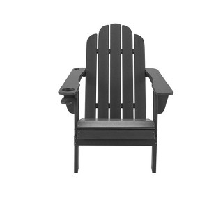 CASAINC Adirondack Chair with Cup Holder and Umbrella Hole - 1 of 1