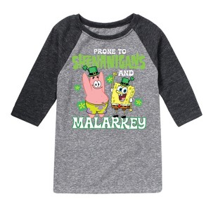 Boys' - SpongeBob Squarepants - Prone To Shenanigans And Malarkey - 1 of 4