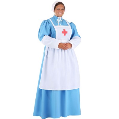 HalloweenCostumes.com Women's Clara Barton Plus Size Costume