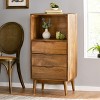 Bella Depot 3-Drawer Chest with Open Cabinet - 3 of 4
