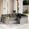 vidaXL Garden Sofa Set Grey - 2 of 4