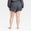 Women's Pointelle Lounge Shorts - Colsie™ - 3 of 3