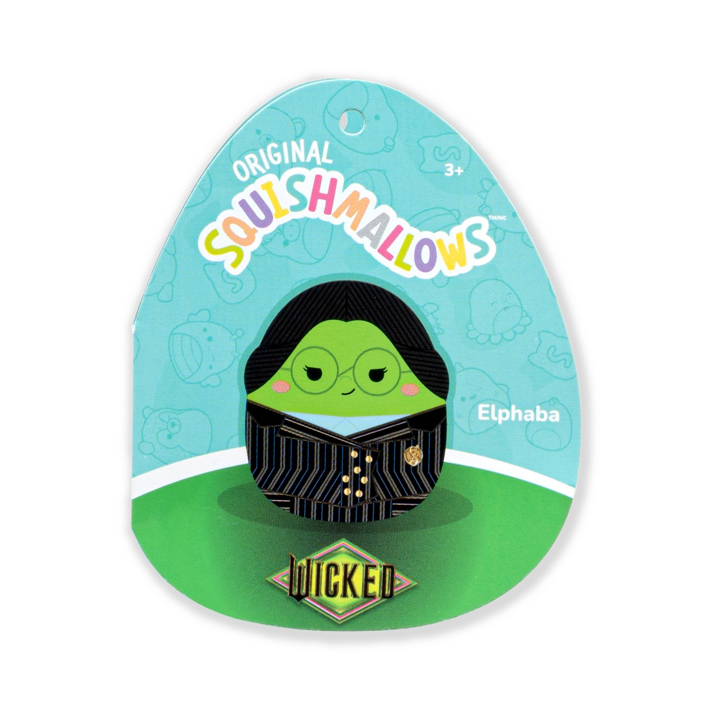 Детская мягкая игрушка Squishmallows 5" Gershwin Shiz U Elphaba & Glinda Little Plush — фото 7