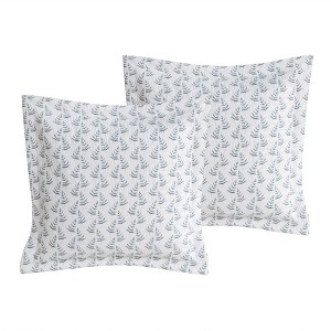 Viviana Blue Euro Sham Set of 2 - Levtex Home - 1 of 4