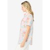 Woman Within Plus Size Short-Sleeve Cotton Campshirt - 3 of 4