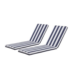 2PCS Set Outdoor Lounge Chair Cushion Replacement Patio outdoor furniture Seat Cushion Chaise Lounge Cushion - 1 of 4