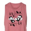 Women's Bratz Y2K Logo Collage Graphic Racerback Tank - Heather Mauve - Small - 2 of 3