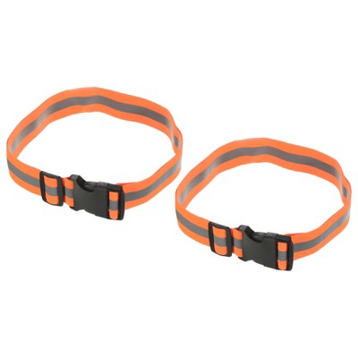 Unique Bargains Running Gear Personal Reflectors High Visibility Belt Bands 2 Pcs
