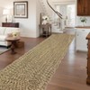 Nasitip Traditional Farmhouse Braided Pattern Area Rug Non-Slip Washable for Living Room，Bedroom，Entryway - 4 of 4
