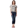 Aeropostale Womens American Kiss Boxy Graphic T-Shirt - 2 of 2