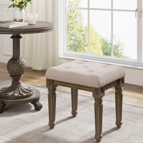 Button tufted Entryway Bedroom Dining Bench upholstered Bench For Bedroom End Of Bed Target