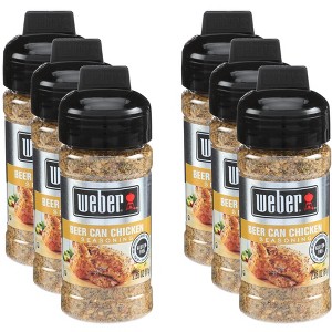 Weber Seasoning Chicken Beer Can - Pack of 6 - 2.85  OZ - 1 of 4