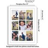 Americanflat 14x20 Collage Picture Frame with Polished Plexiglass - Fits Nine 4x6 Photos or One 14x20 Photo - Gallery Wall Frame Set - White - 2 of 4