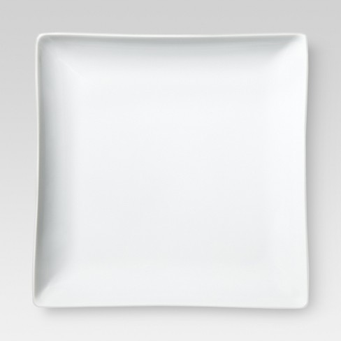 Square Dinner Plate White 11.3