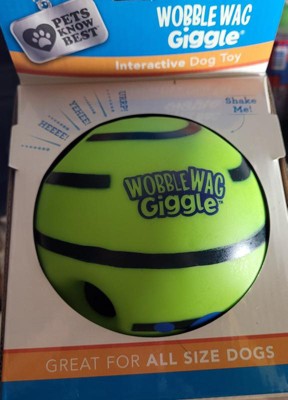 Wobble Wag Giggle Ball, Interactive Dog Toy