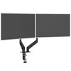 Aghana Digitals Dual Monitor Arm: Steel, 27" Max Screens, 44.1lb Capacity, Gas Spring Adjustment, - 4 of 4