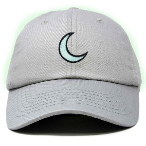 Dalix Moon Embroidered Crescent Astronomy Night Cotton Dad Hat Baseball Cap Adjustable Womens - 1 of 4