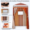 EAGLE PEAK 4x4 Pop Up Canopy, Flex Ultra Compact Portable Privacy Changing Room Photoshoots - 4 of 4