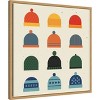 Amanti Art Hats by Vision Grasp Art Canvas Wall Art Print Framed - 2 of 4