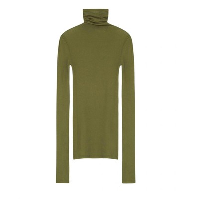 Massachusetts Turtleneck LS T-Shirt in Black