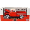 1958 Chevrolet Apache Cameo Truck Cardinal Red with Wimbledon White Top Ltd Ed to 6550 pcs 1/24 Diecast Model Car by M2 Machines - 3 of 3