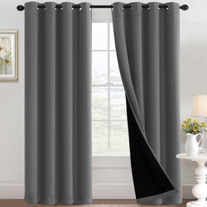 Blackout Curtains for Bedroom Thermal Insulated Blackout Curtains - 1 of 4