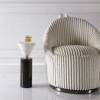 Uttermost Black & White Marble Drink Table – Compact Modern Accent - 2 of 4