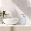 Unique Bargains Elegant Polka Dot Pattern Soap Pump Dispenser for Bathroom 16.9oz 1 Pc - 2 of 4