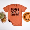 Simply Sage Market Women's Pumpkin Spice Obsessed Short Sleeve Garment Dyed Tee - 2 of 2
